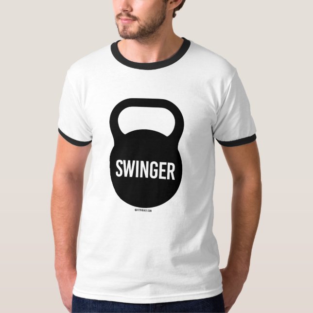 Kettlebell Swinger T-shirt (Framsida)
