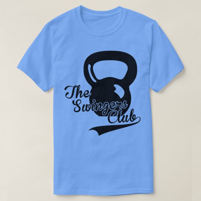 Kettlebell Swingers Klubb 1 T Shirt (Design framsida)