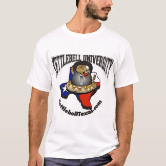 Kettlebell universiteten tee shirt