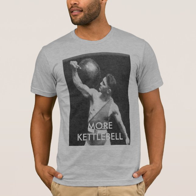 kettlebellgrabb, MER KETTLEBELL Tee (Framsida)