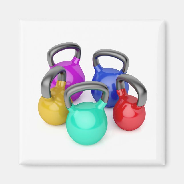 Kettlebells Magnet (Framsidan)