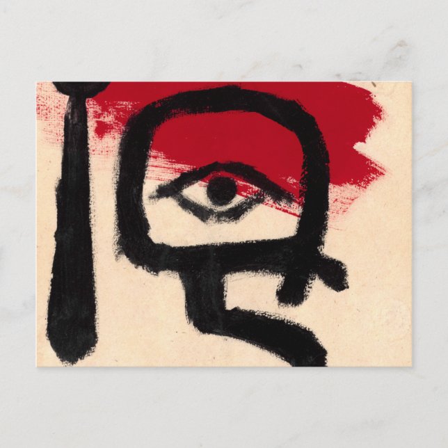 Kettledrummer av Paul Klee Vykort (Framsida)