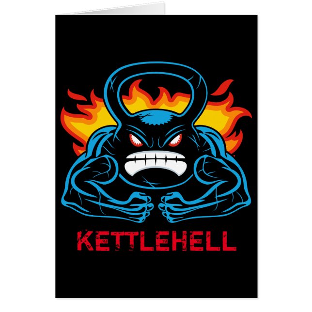 kettlehell hälsningskort (Framsidan)