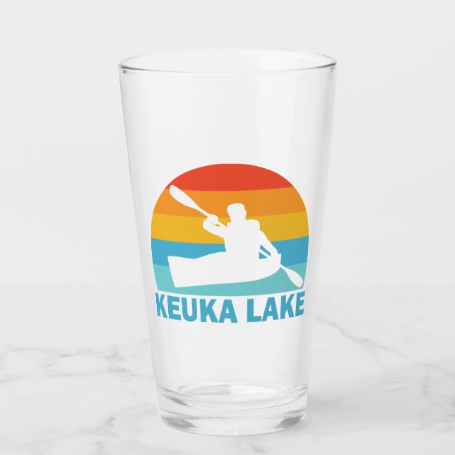 Keuka Lake New York kajak Glaskopp (Framsida)
