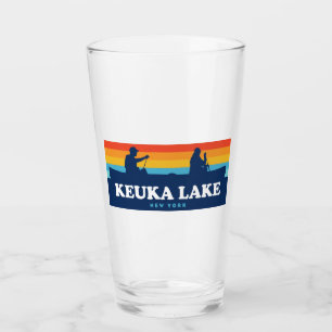 Keuka Sjö New York Canoe Glaskopp