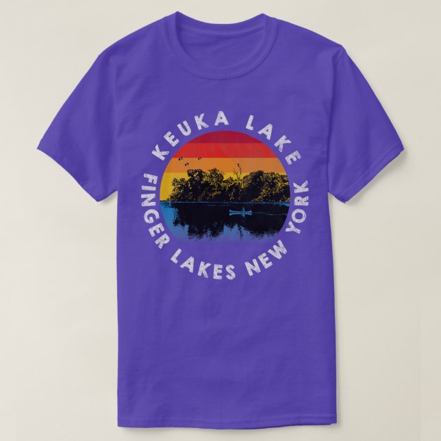 Keuka sjö new york t shirt (Design framsida)