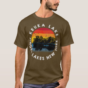 Keuka sjö new york t shirt