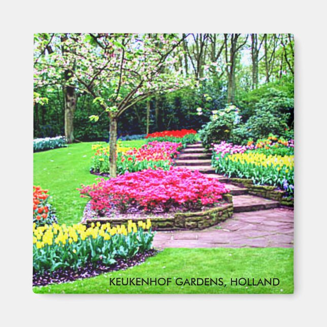 KEUKENHOF GARDENS, HOLLAND MAGNET (Framsidan)