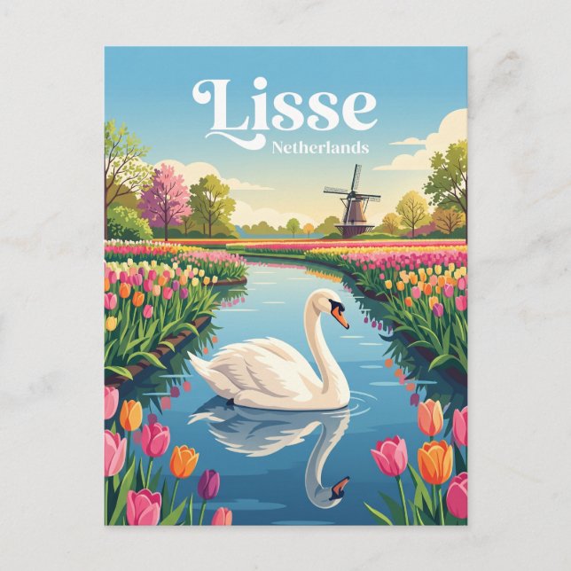 Keukenhof Nederländerna Vykort (Framsida)