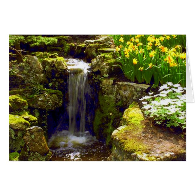 KEUKENHOF-TRÄDGÅRDAR, LISSE HOLLAND HÄLSNINGSKORT (Framsidan Horizontal)