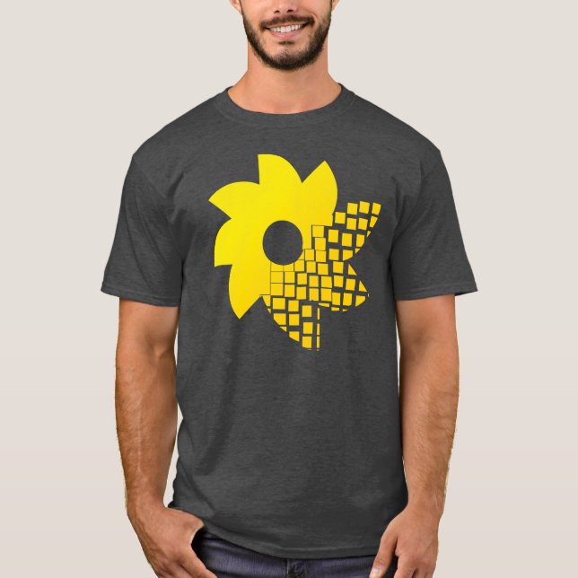 Kev Cue Pixle Tee Shirt (Framsida)