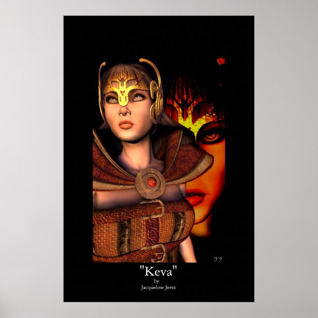 Keva - Warrior Queen Poster (Framsidan)