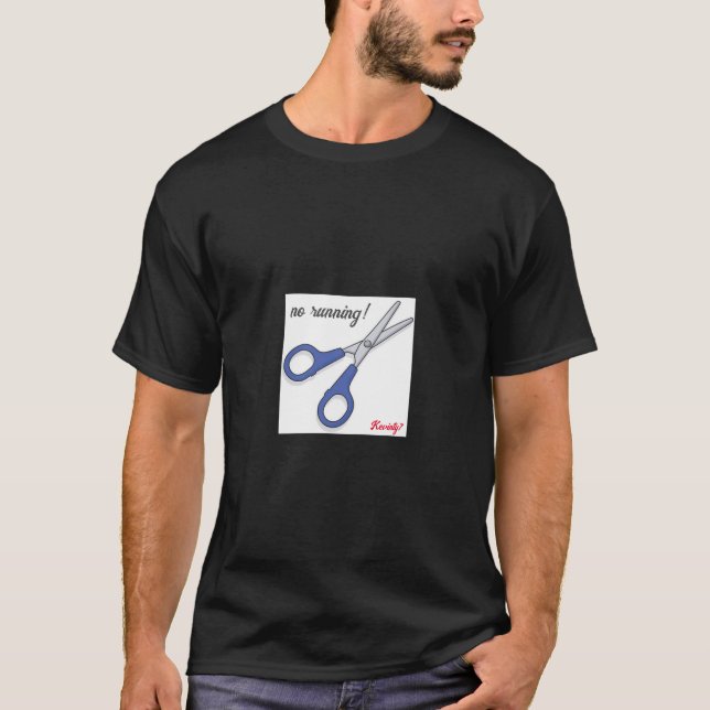 Kevin7 No Running! T Shirt (Framsida)