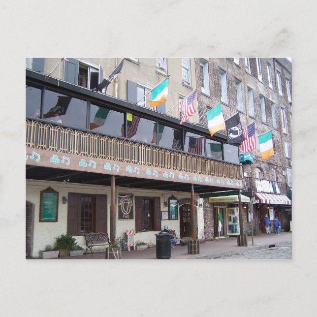 Kevin Barry's Pub - Savannah, GA Vykort (Framsida)