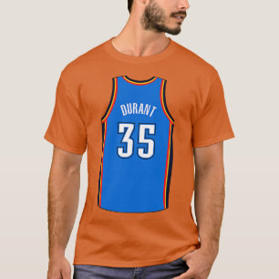 Kevin Durant Oklahoma City Jersey Qiangy 2 T Shirt