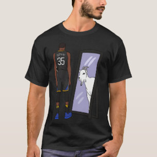 Kevin Durant Spegel Get (Golden State) T Shirt