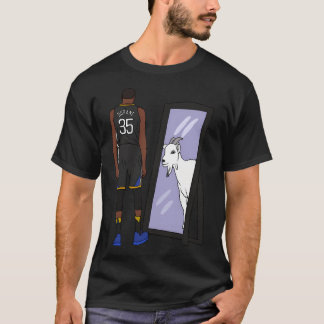 Kevin Durant Spegel Get (Golden State) T Shirt