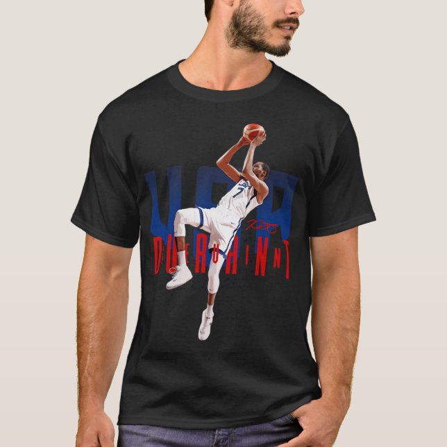 Kevin Durant Typography T Shirt (Framsida)