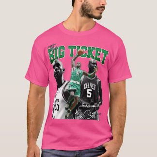 Kevin Garnett Big Biljett Boston Basketball Leg T Shirt