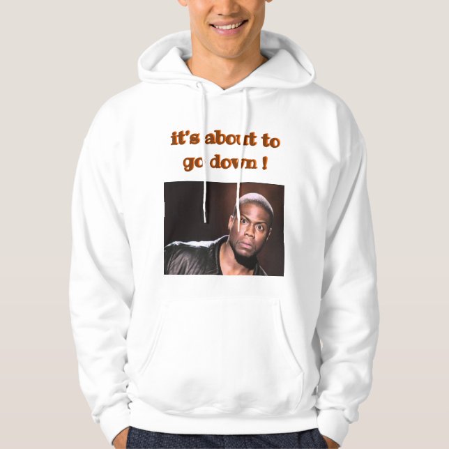 Kevin Hart Hoodie är på väg ner! (Framsida)