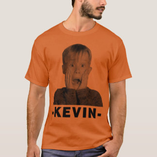 Kevin Hemma Ensam Vintage Halftone Stil T Shirt