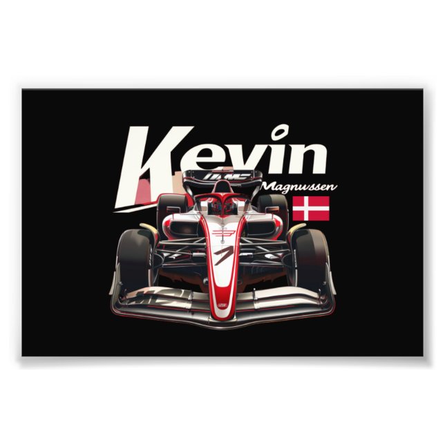 Kevin Magnussen, Formel 1-drivrutin, KMAG20 Fototryck (Framsidan)