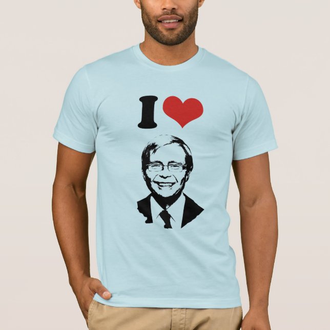 Kevin Rudd T-shirt (Framsida)