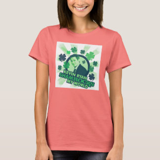 Kevin Ryan från Castle "Shamrocks My World" Tshirt T Shirt