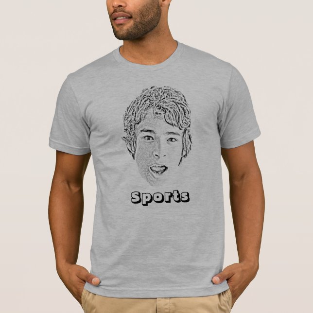 Kevin sportar tee shirt (Framsida)
