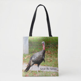 Kevin The Turkey - Old Wethersfield, CT (2 sidor) Tygkasse
