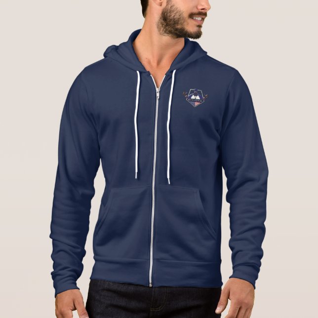 Kevin's Corner Logotyp med USA:s Flagga T Shirt (Framsida)
