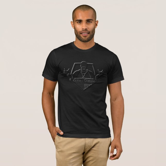 Kevin's Corner logotyp T Shirt (Hel framsida)