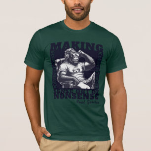 Kevin's Corner Politiska kommentar Real Gorilla T Shirt