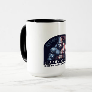 Kevin's Corner REAL GORILLA i Sten the Planet Mugg