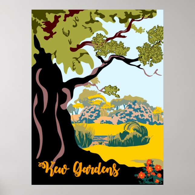Kew Gardens Poster (Framsidan)