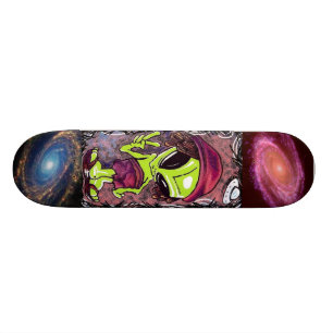 Kewl främlingSkateboard Mini Skateboard Bräda 18,7 Cm