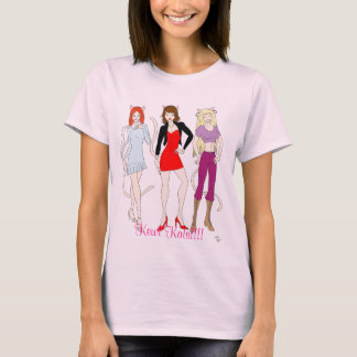 Kewl Kats t-skjorta Tee Shirt