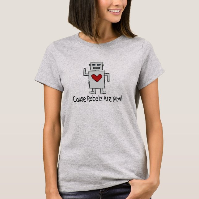 Kewl Robot Tee Shirt (Framsida)