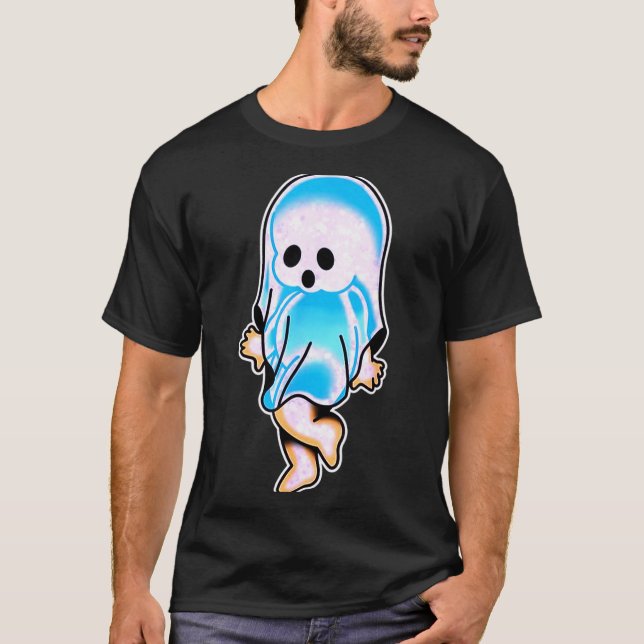 Kewpie-baby spökboo  t shirt (Framsida)