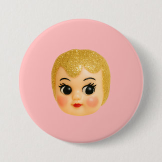 Kewpie Doll Fan Badge Knapp