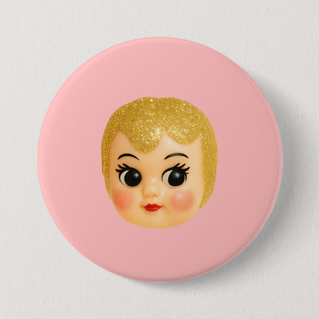 Kewpie Doll Fan Badge Knapp (Framsida)