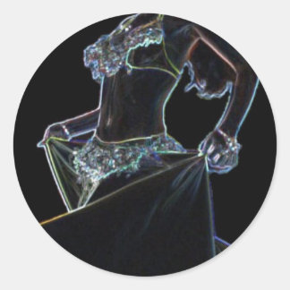 kex runt klistermärke