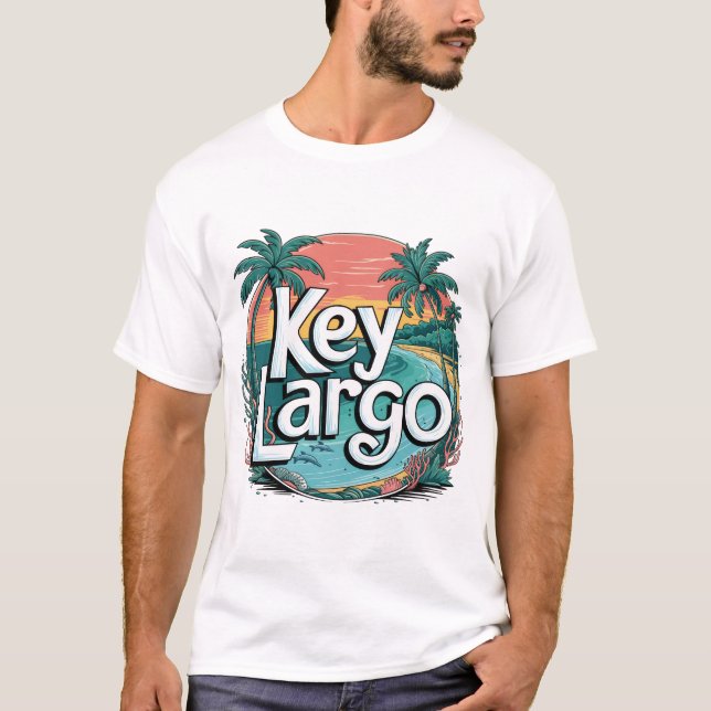 Key Largo T Shirt (Framsida)