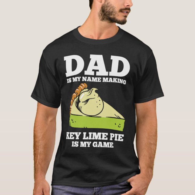 Key Lime Pie Dad T Shirt (Framsida)