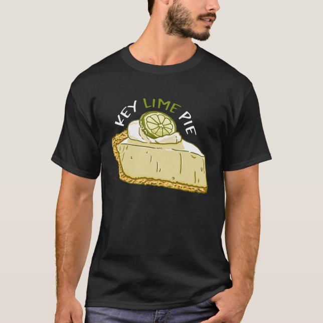 Key Lime Pie Florida Cake Pie T Shirt (Framsida)