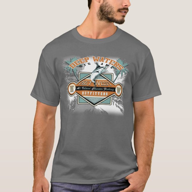 KEY WEST FISKE TEE SHIRT (Framsida)