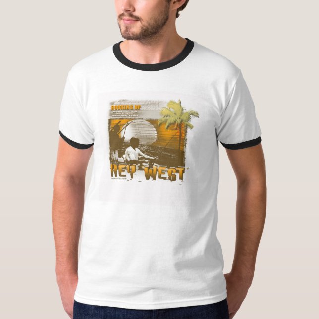 Key West fiske Tee Shirt (Framsida)