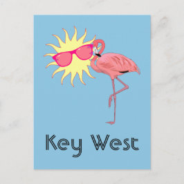 Key West Flamingo Vykort