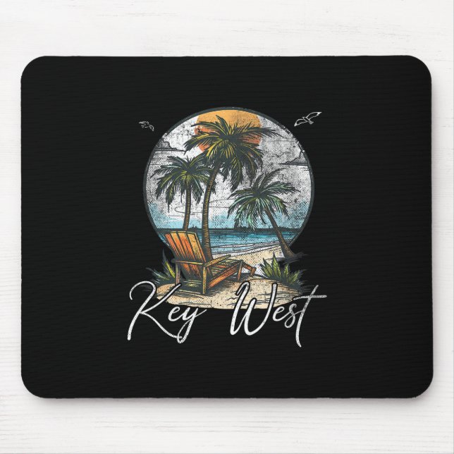 Key West Florida Fl Palmer  Musmatta (Framsidan)