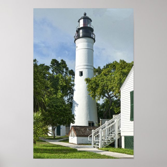 Key West, Florida, fyr Poster (Framsidan)